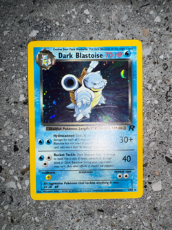 Pokemon TCG Cards Dark Blastoise 3/82 Team Rocket Holo Rare - Image 3