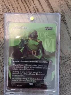 MTG Marvel Super Heroes - Doctor Doom Borderless Mythic EN - 0365 - Image 1