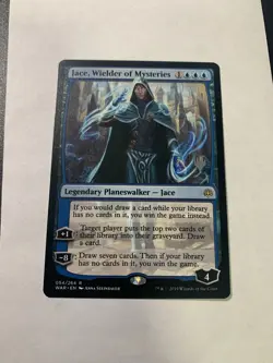 Jace, Wielder of Mysteries 54p PWAR - Rare Foil War of the Spark Promos NM/MINT - Image 1