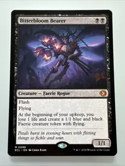 MTG Lorwyn Eclipsed Mythic Creature Bitterbloom Bearer 0088 Reg - Image 1