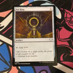 Sol Ring 57 Uncommon Commander: Edge of Eternities Magic: The Gathering NM - Image 1
