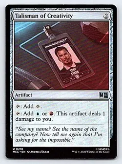 Talisman of Creativity Marvel Super Heroes Commander • #218 - Image 1