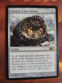 Sundial of the Infinite R Magic 2012 (M12) 218 - Magic the Gathering TCG - Image 1