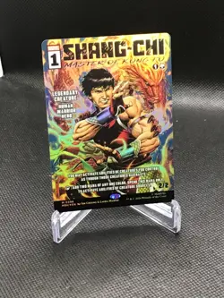 FOIL BORDERLESS Shang-Chi #396 Marvel Super Heroes Magic The Gathering NP M - Image 1