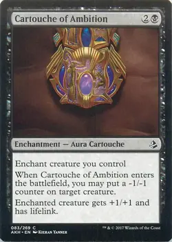 Cartouche of Ambition - C83/269 - MTG - Amonkhet (AKH) - Image 1