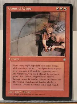 Mtg GAME OF CHAOS LP Ice Age -Argo- - Image 3