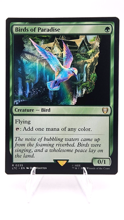 Birds of Paradise Commander: LOTR: Tales of Middle-Earth, Foil. - Image 1