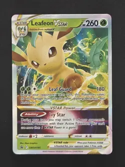 Leafeon VSTAR - SWSH195 Promo Pokemon TCG SWSH: Sword & Shield Promo Cards NM - Image 1