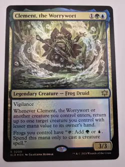 Clement, the Worrywort Bloomburrow Foil - Image 1