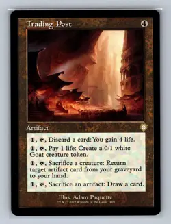 Trading Post (Retro Frame) 169 Regular Commander: The Brothers' War MTG NM - Image 1