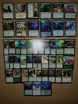 MTG EDH Commander Deck Tribal Lot of 46 Snake Cards w/ 12 Rares (LP to MINT) - Image 2