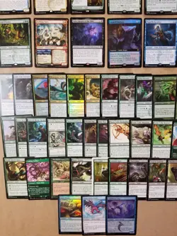 MTG EDH Commander Deck Tribal Lot of 46 Snake Cards w/ 12 Rares (LP to MINT) - Image 5