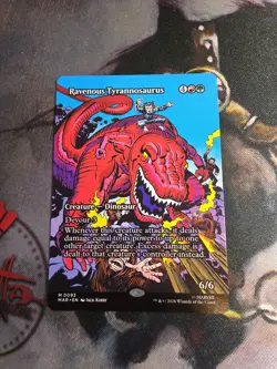 Ravenous Tyrannosaurus (Borderless) Marvel Universe Eternal-Legal Regular - Image 1