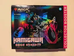 (15 Cards) Magic the gathering Kamigawa Neon Dynasty Collector Booster 2022 - Image 1