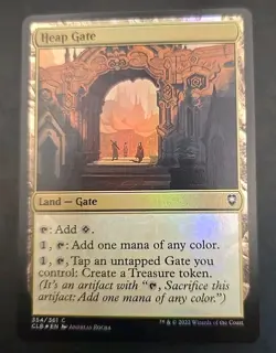 Heap Gate Commander Legends: Battle for Baldur's Gate MTG Foil Near Mint - Image 1