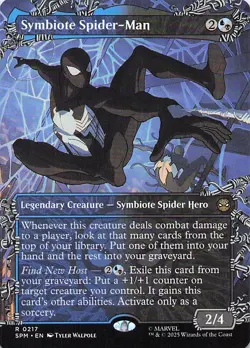 Symbiote Spider-Man (Borderless) Marvel's Spider-Man Regular - Image 1