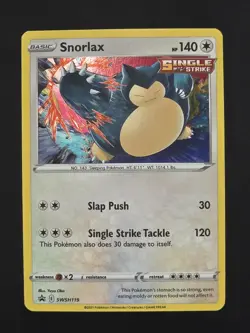 Snorlax - SWSH119 Promo Pokemon TCG SWSH: Sword & Shield Promo Cards NM - Image 1