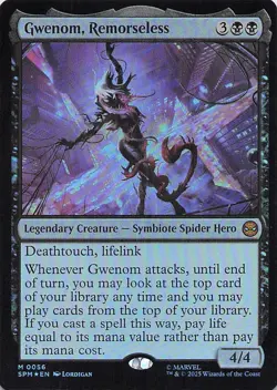 Gwenom, Remorseless Marvel's Spider-Man Foil - Image 1