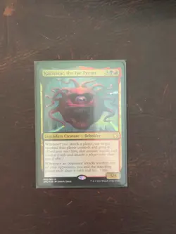Karazikar, the Eye Tyrant (Foil) - MTG - Sleeved near mint 049/062 - Image 1