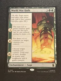 MTG Marvel Super Heroes World War Hulk 0197 Rare - Image 1