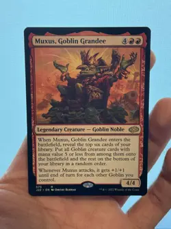 1X Muxus, Goblin Grandee MINT MTG Magic J22 Jumpstart 2022 Goblin Commander EDH - Image 1