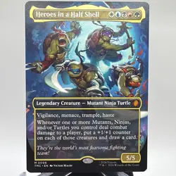 BORDERLESS Heroes in a Half Shell (0006) TMC MUTANT NINJA TURTLES MTG NM - Image 2