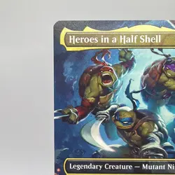 BORDERLESS Heroes in a Half Shell (0006) TMC MUTANT NINJA TURTLES MTG NM - Image 3