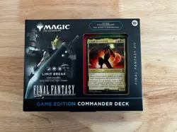 Magic the Gathering: Final Fantasy Limit Break Commander Deck Game Edition |NEW - Image 1