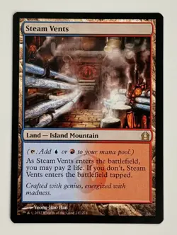 MTG Steam Vents 247 Return to Ravnica Regular NM - Image 1