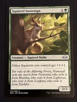 1x Squirrel Sovereign (175) Modern Horizons 2 LP MTG Magic the Gathering x1 MKE - Image 1