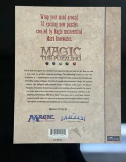 Magic The Gathering The Puzzling Book Magazine WOTC Mark Rosewater 1st Edition - Image 3