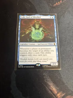 Mtg Loki, God of Mischief - Marvel Super Heroes + Bonus Foils - Image 2