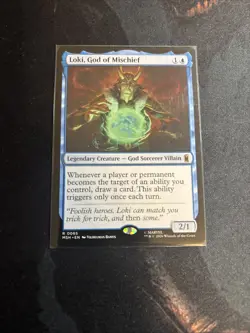Mtg Loki, God of Mischief - Marvel Super Heroes + Bonus Foils - Image 3