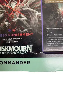 MTG Duskmourn House Of Horror Commander Deck Endless Punishment NEW SEALED - Image 2