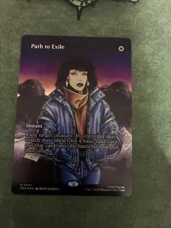 MTG Path to Exile M0001 Foil Borderless Mythic Teenage Mutant ninja Turtles Nm - Image 1