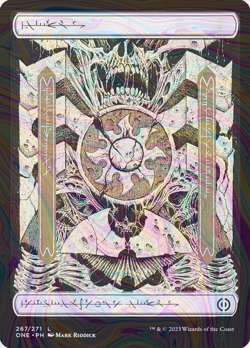 Foil Plains - Phyrexia: All Will Be One | MTG Card - Image 1