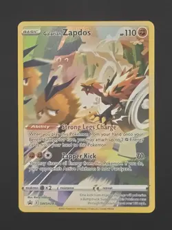 Galarian Zapdos - SWSH283 Promo Pokemon TCG SWSH: Sword & Shield Promo Cards NM - Image 1
