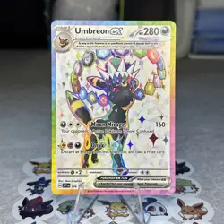 Pokemon TCG Umbreon EX SVP 176 Premium Figure Collection Promo NM Condition - Image 1