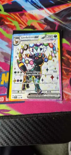 Pokemon TCG Umbreon EX SVP 176 Premium Figure Collection Promo NM Condition - Image 1