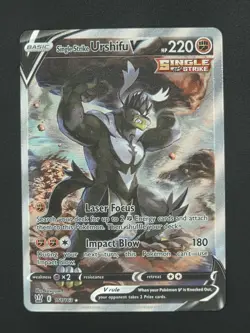 Single Strike Urshifu V 151/163 Ultra Rare Pokemon TCG Battle Styles NM - Image 1
