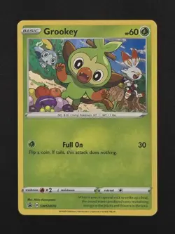 Grookey - SWSH070 Promo Pokemon TCG SWSH: Sword & Shield Promo Cards LP - Image 1