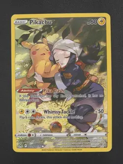 Pikachu TG05/TG30 Ultra Rare Pokemon TCG SWSH11: Lost Origin Trainer Gallery NM - Image 1