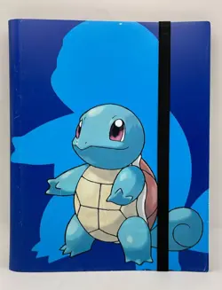 Ultra PRO Squirtle Pokemon TCG Binder 90 Cards 9-Pocket Blue (B43) - Image 1