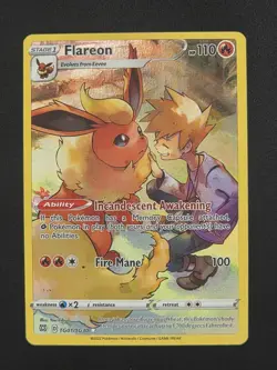 Flareon TG01/TG30 Ultra Rare Pokemon TCG Brilliant Stars Trainer Gallery NM - Image 1