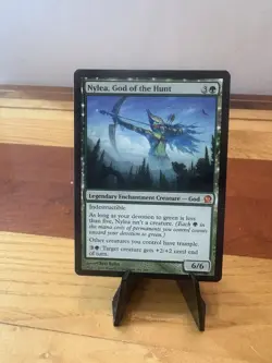 MTG Nylea, God of the Hunt M Theros #166/249 2013 - Image 1