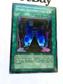 YUGIOH - RUINES ANCIENNES CODE A - CRMS-FR088 - 1ere ED - SUPER RARE - NEAR MINT - Image 2