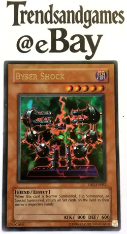 YUGIOH - BYSER SHOCK - DR1-EN052 - ULTRA RARE - MINT - DARK REVELATION VOLUME 1 - Image 1