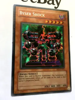YUGIOH - BYSER SHOCK - DR1-EN052 - ULTRA RARE - MINT - DARK REVELATION VOLUME 1 - Image 2