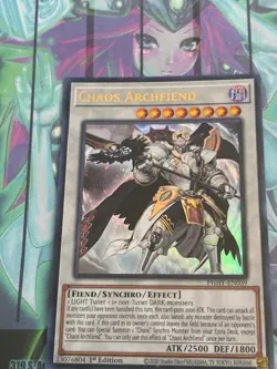 Yugioh 1x Chaos Archfiend Ultra Rare PHHY-EN039 Photon Hypernova 1st Edition NM - Image 1