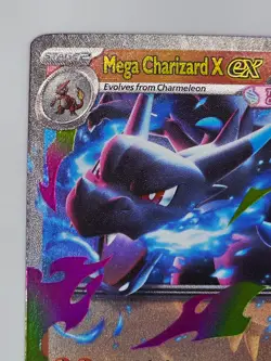 Mega Charizard X ex 013/094 Pokemon TCG Phantasmal Flames Double Rare Holo NM - Image 3